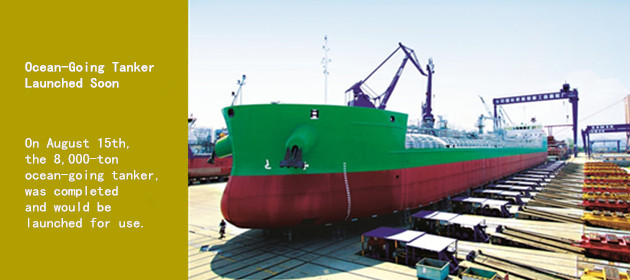 Ocean-Going Tanker Launched Soon