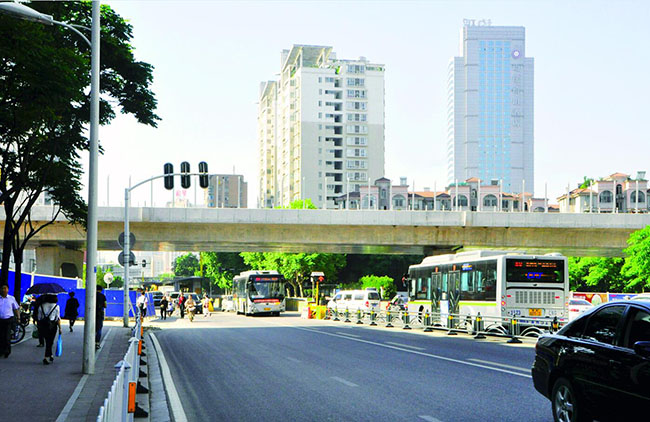西陵二路快速路跨东山大道全线贯通 - 新闻动态 - 宜昌市城建项目管理